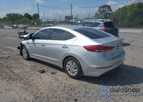 2018 Hyundai Elantra Se из США, поврежденный, VIN 5NPD74LF0JH353704